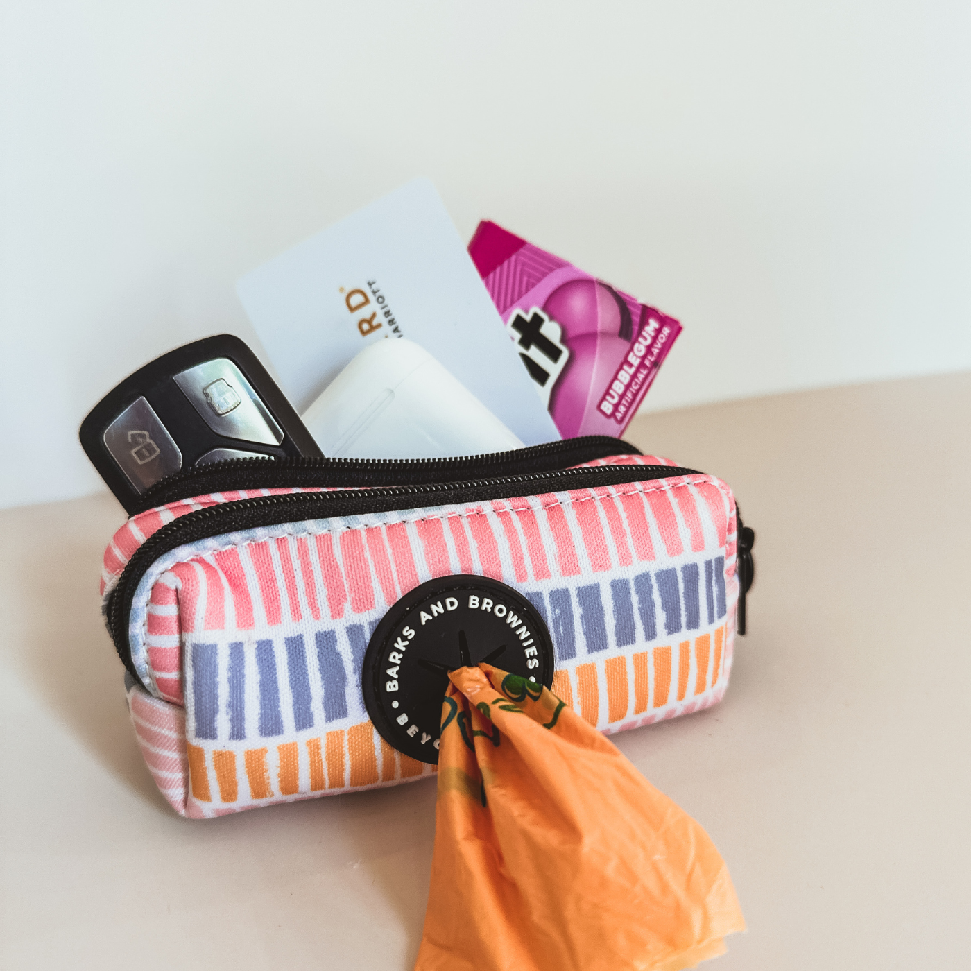 Double Zip Waste Bag Dispenser