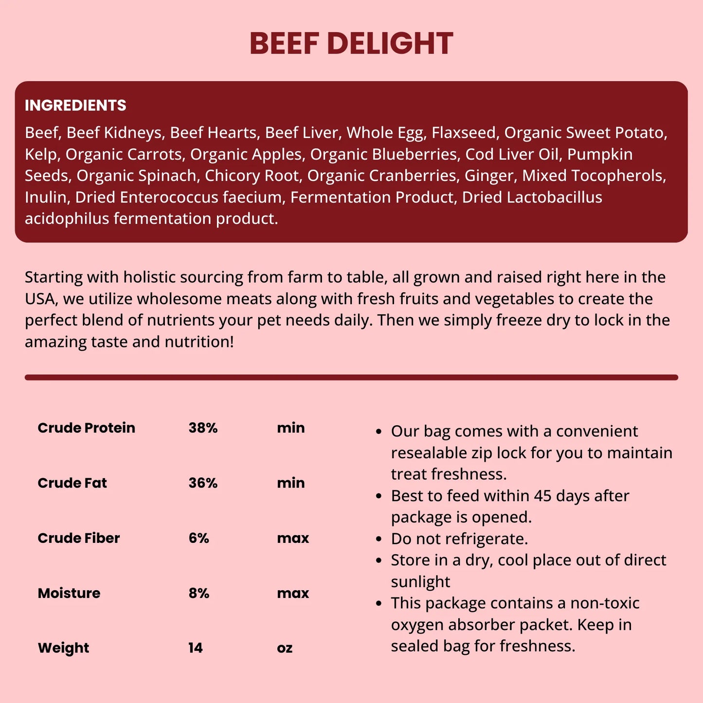 Shepherd Boy Farms Freeze-Dried Dog Food