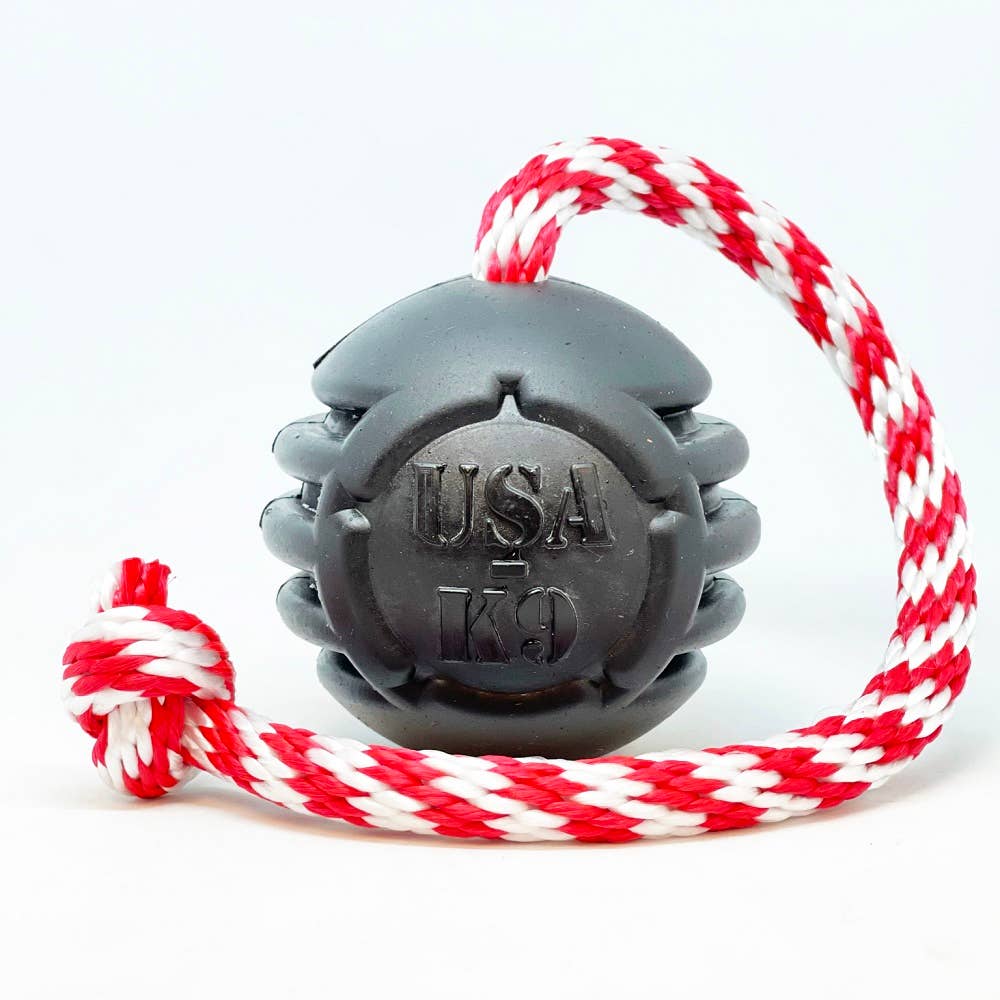 Magnum Black Stars and Stripes Ultra-Durable Rubber Chew To