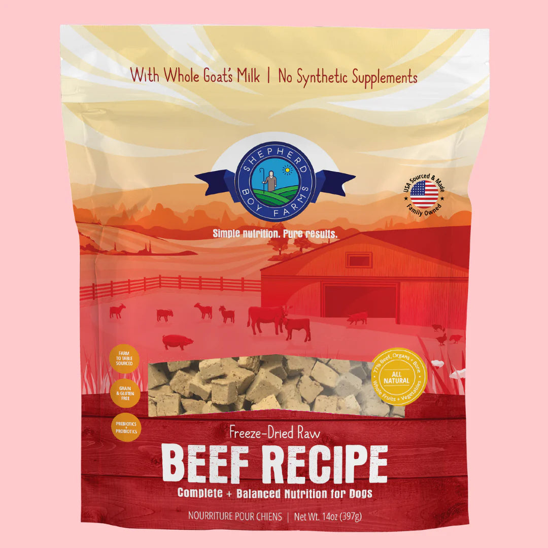 Shepherd Boy Farms Freeze-Dried Dog Food
