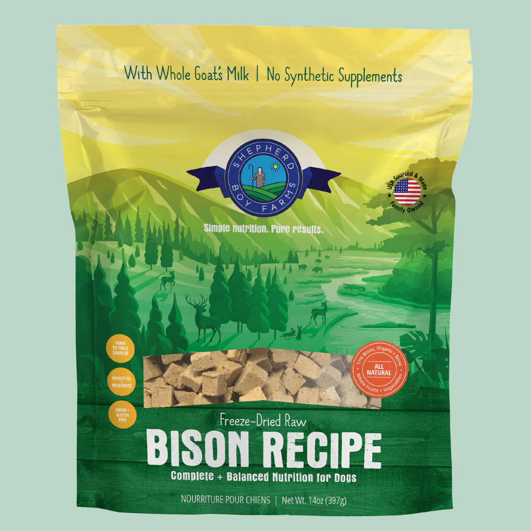 Shepherd Boy Farms Freeze-Dried Dog Food