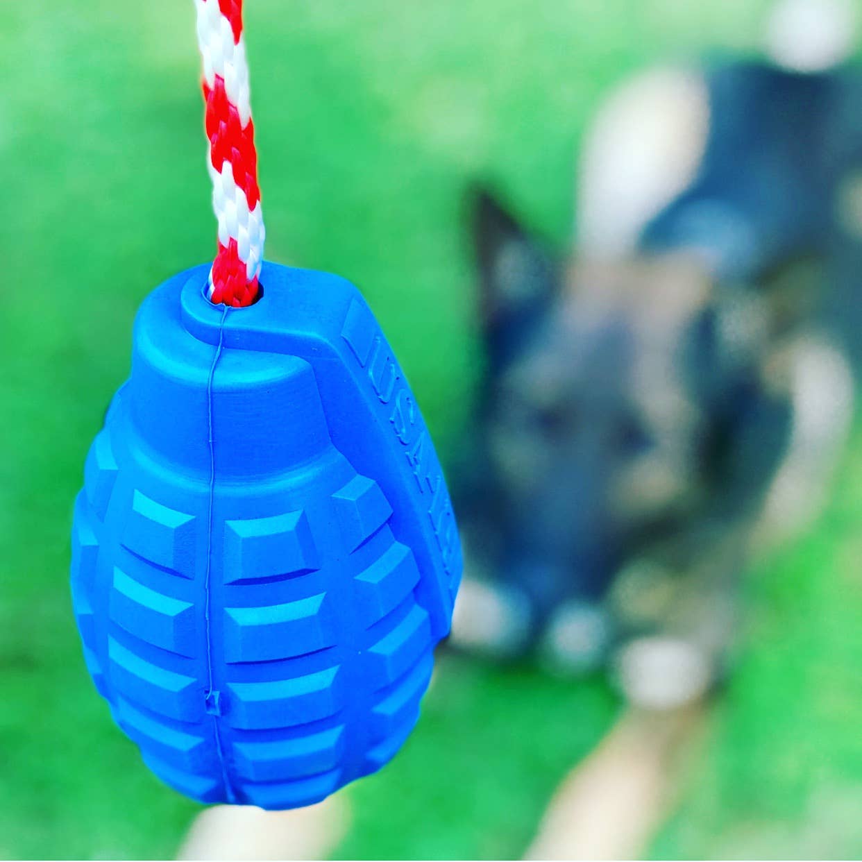 USA-K9 Grenade - Chew Toy - Reward Toy - Blue