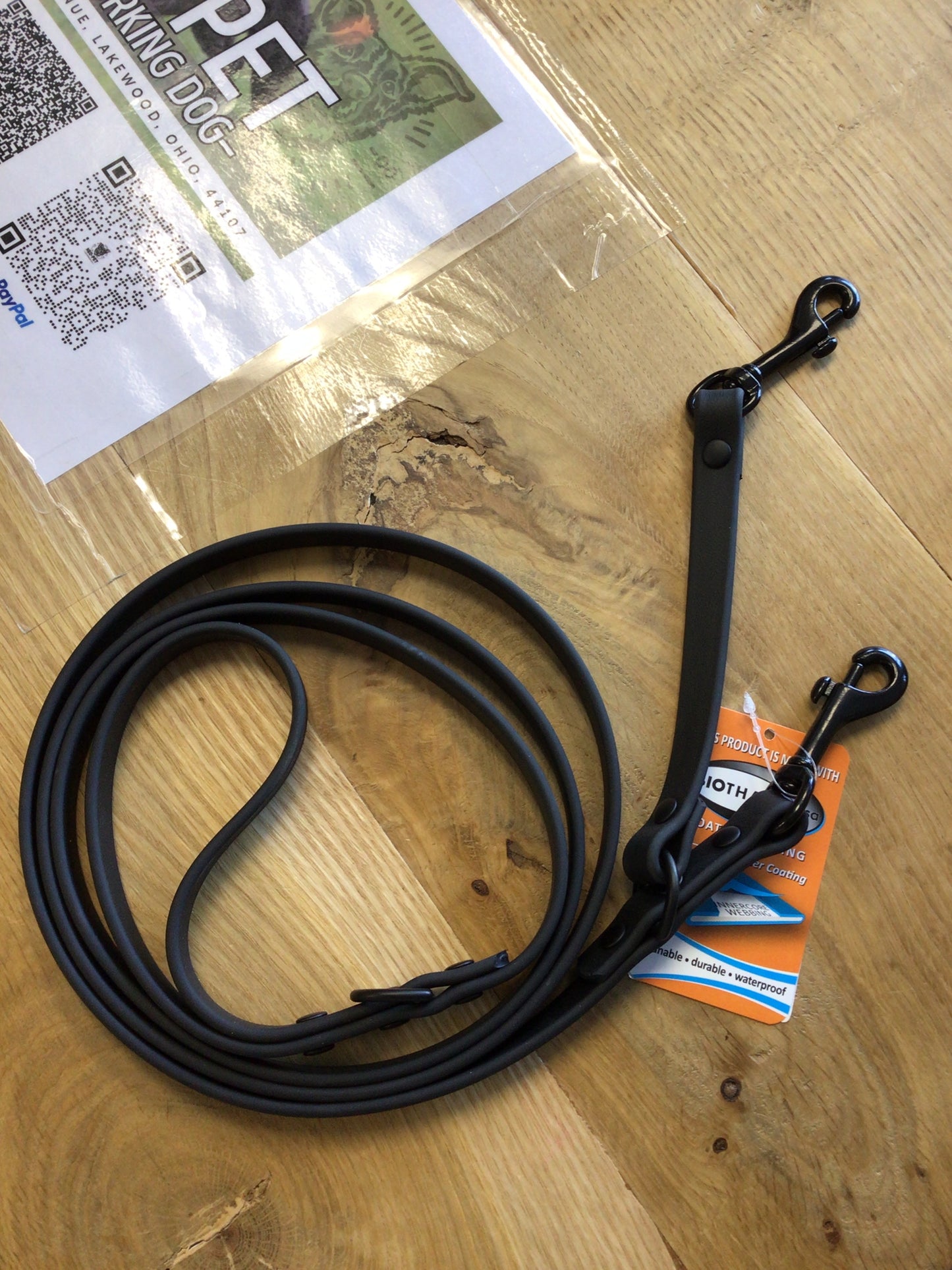 NEO Pet 6’ Biothane Prong Safety Leash