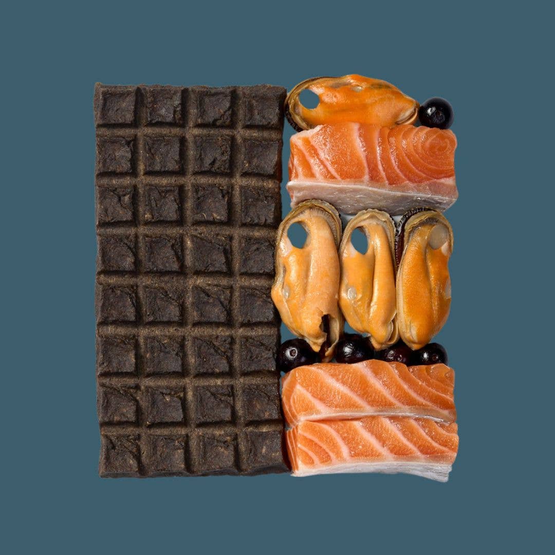 Seafood Treat & Snack Bar for Active Dogs - Energy & Recovery