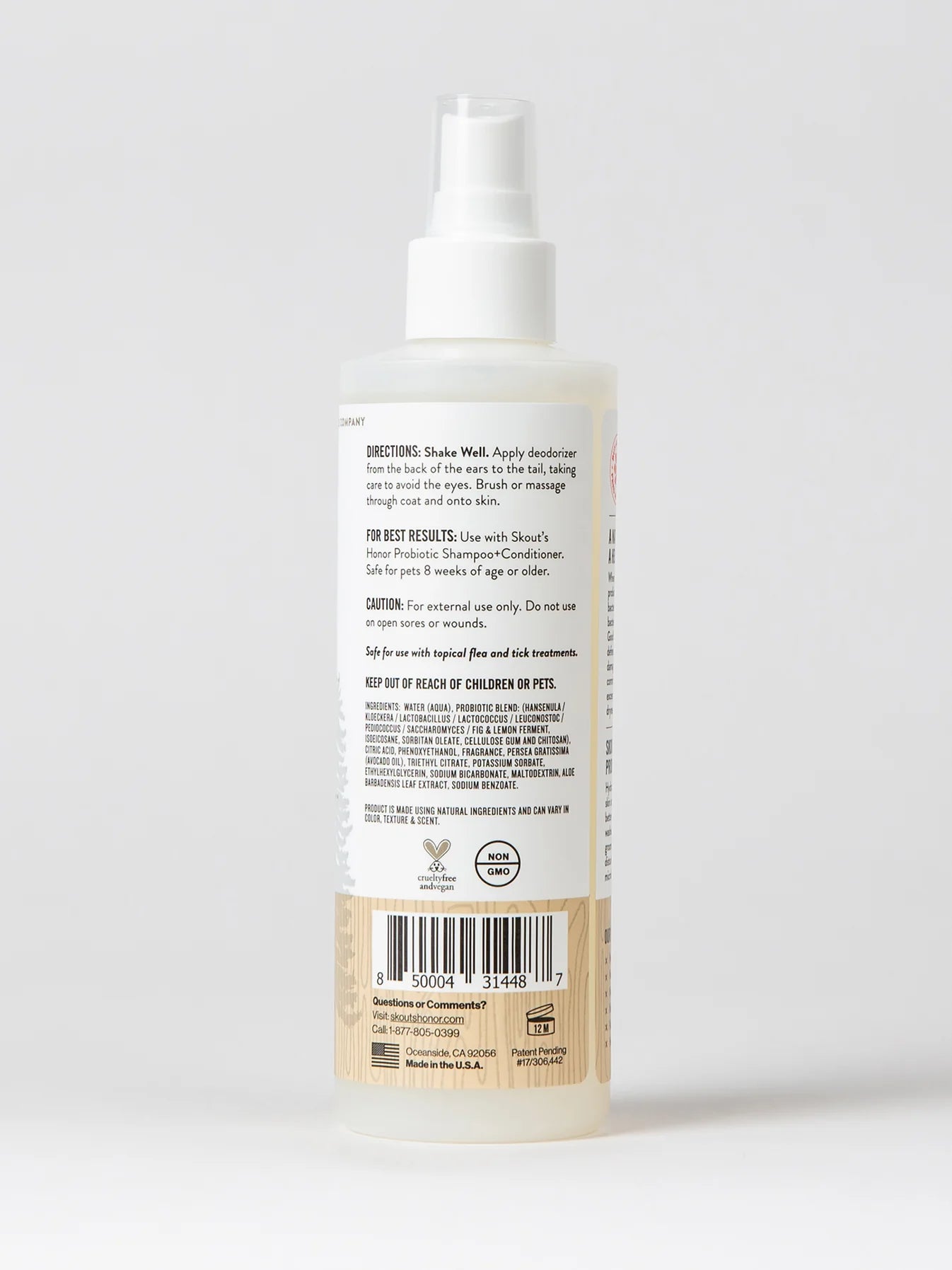 Skout's Honor Prebiotic Deodorizor
