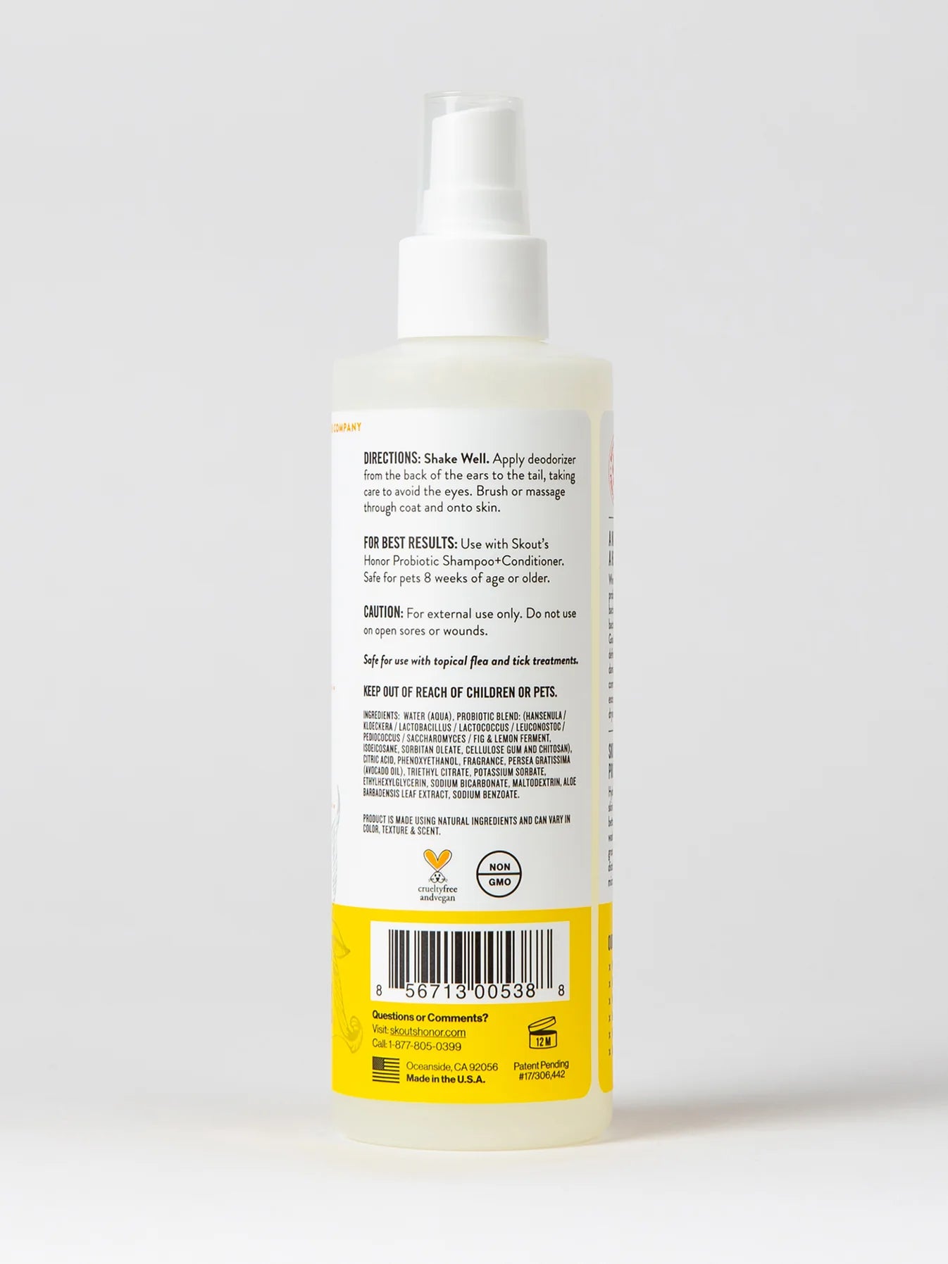 Skout's Honor Prebiotic Deodorizor