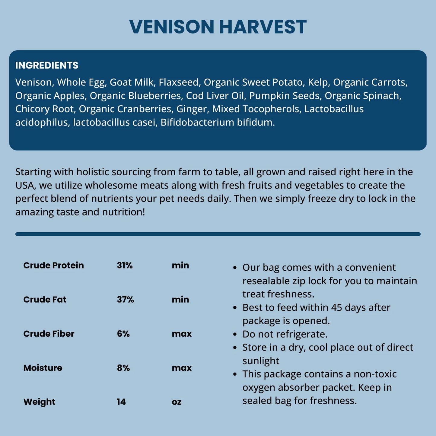 Shepherd Boy Farms Freeze-Dried Dog Food