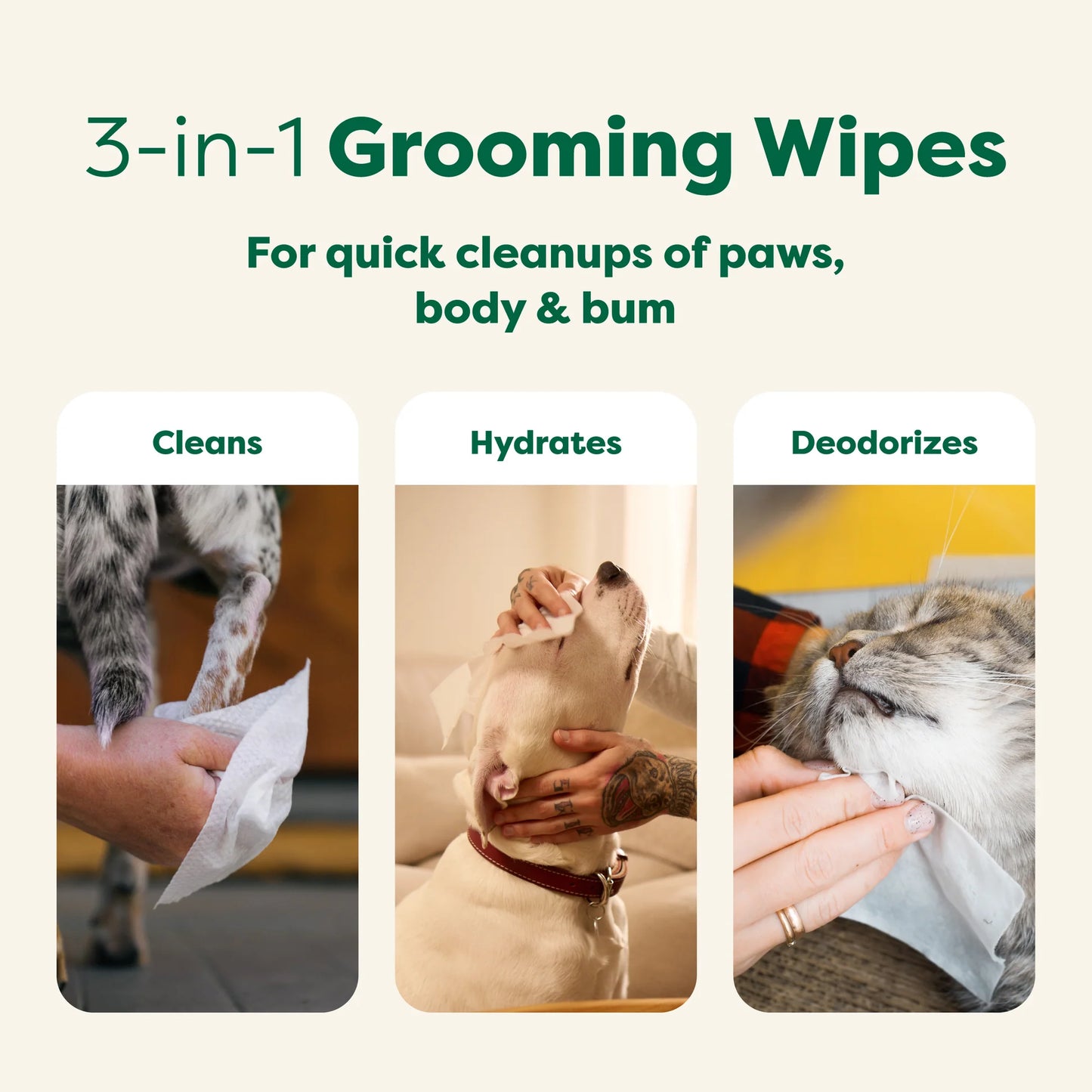Earth Rated Dog Wipes