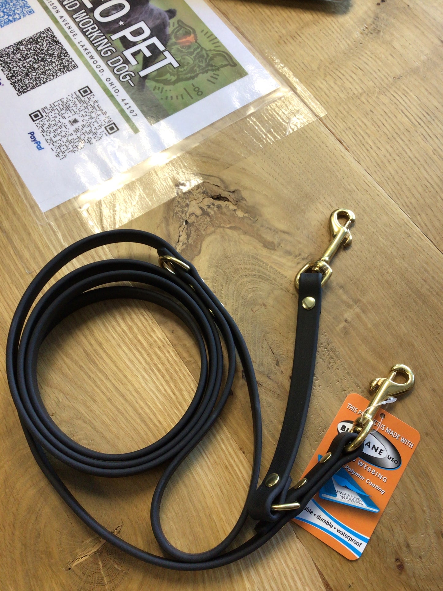 NEO Pet 6’ Biothane Prong Safety Leash