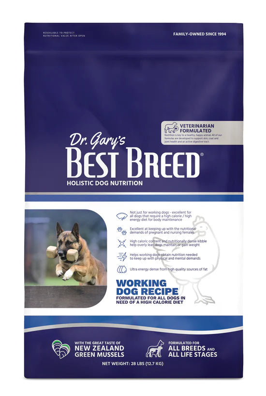 Best Breed Working Dog Diet