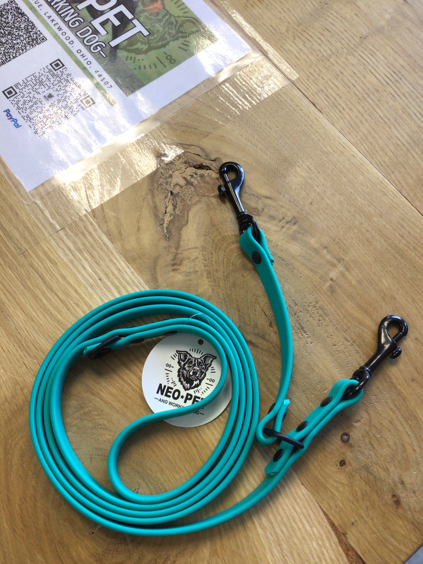 NEO Pet 6’ Biothane Prong Safety Leash