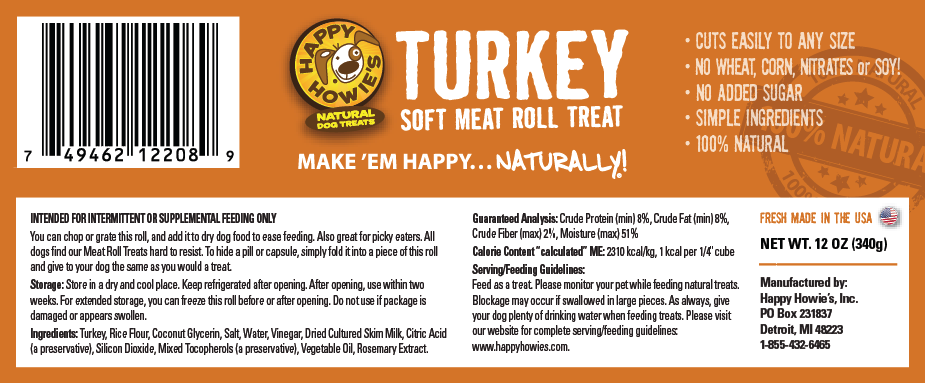 Happy Howie's Soft Meat Roll Treat