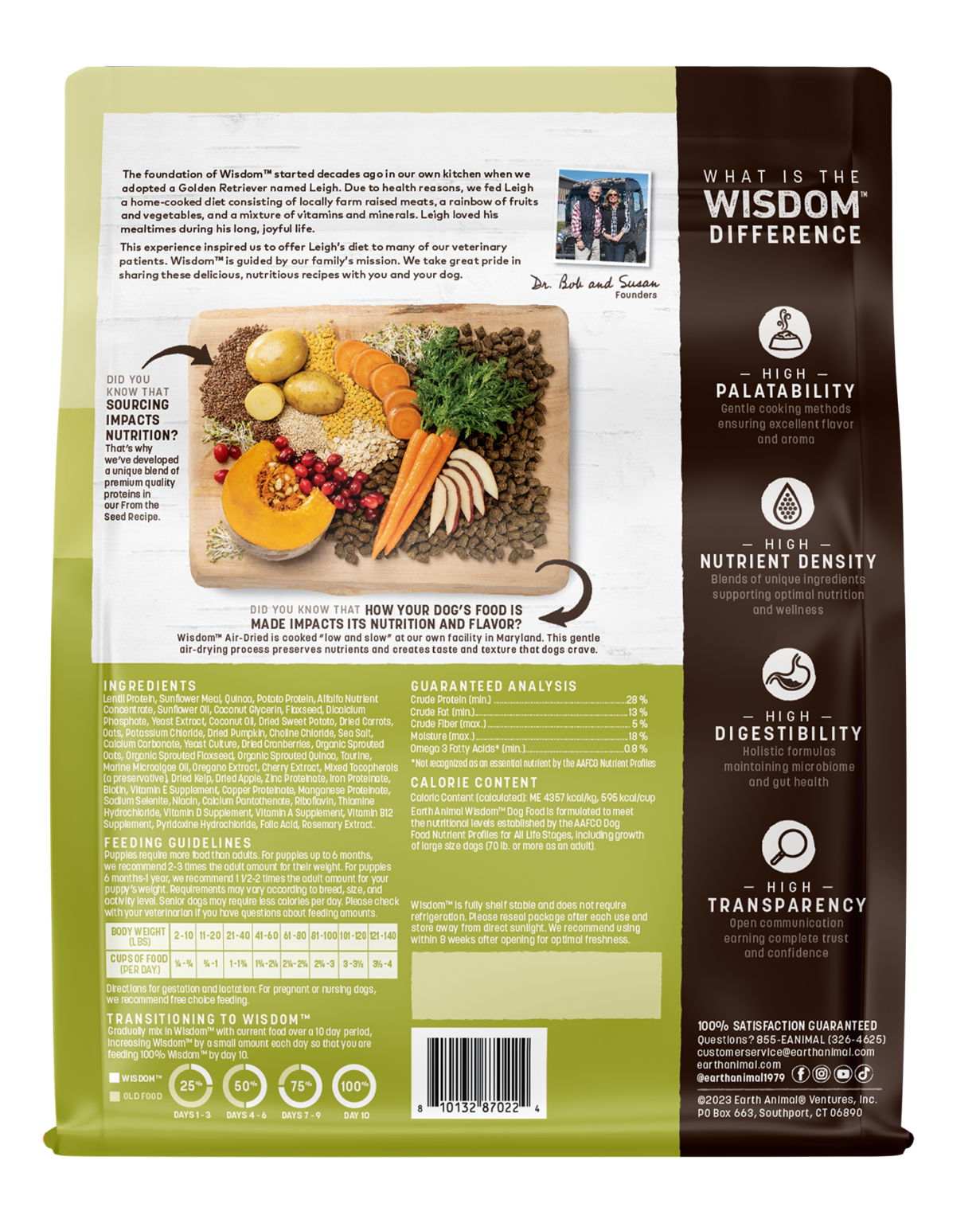 Earth Animal Wisdom Air Dried Food