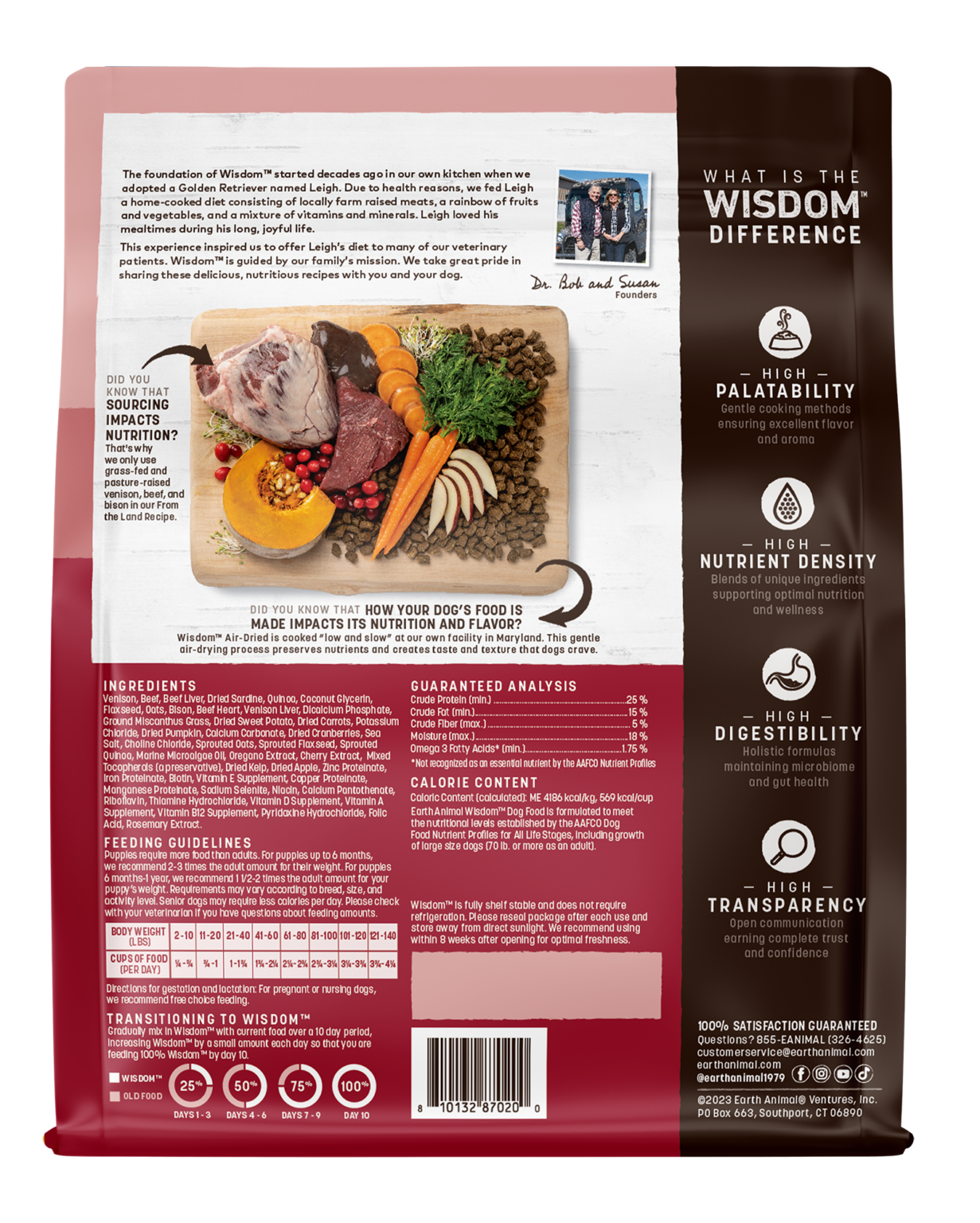Earth Animal Wisdom Air Dried Food