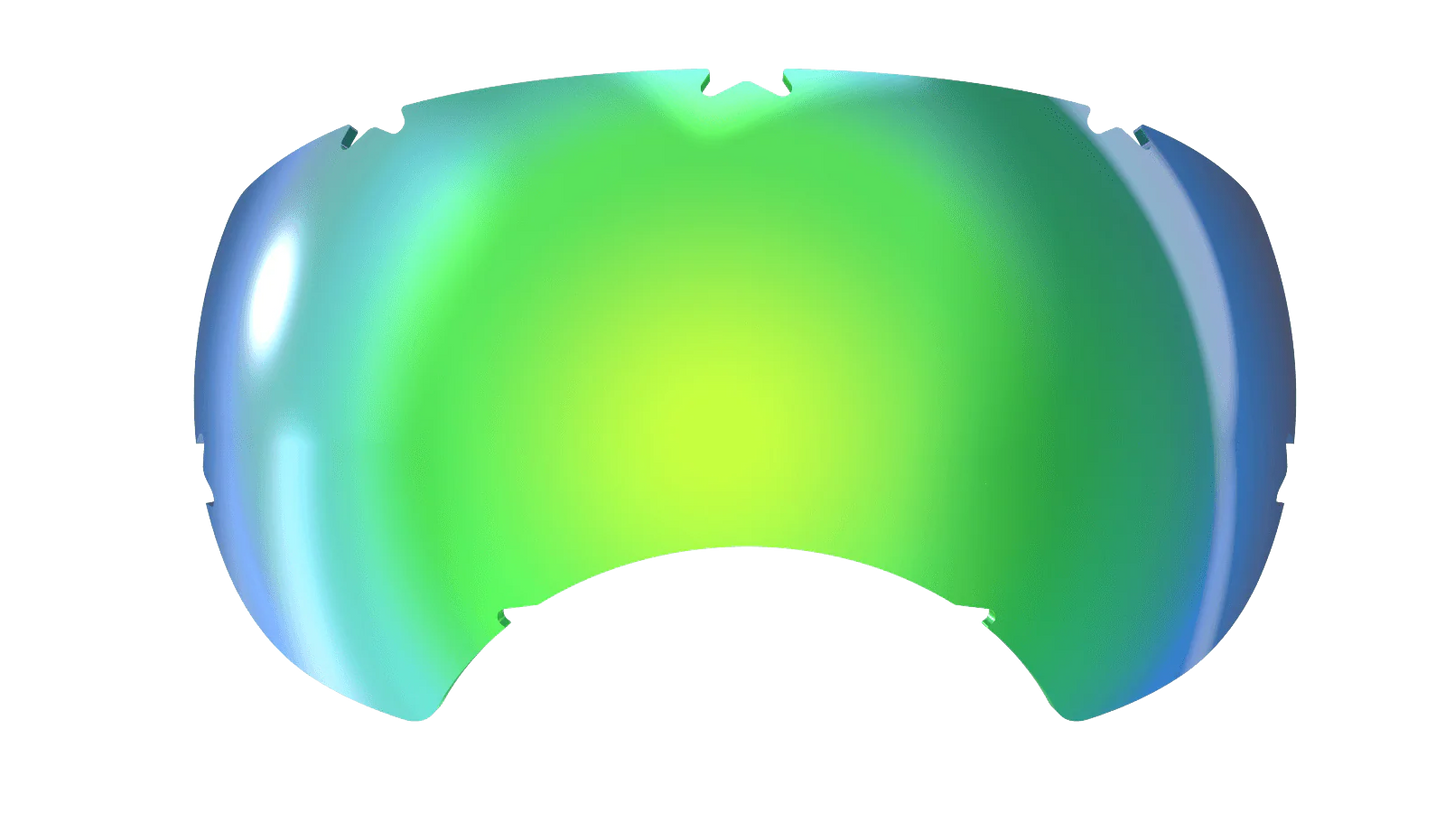 Rex Specs V2 Replacement Lens - Green Mirror