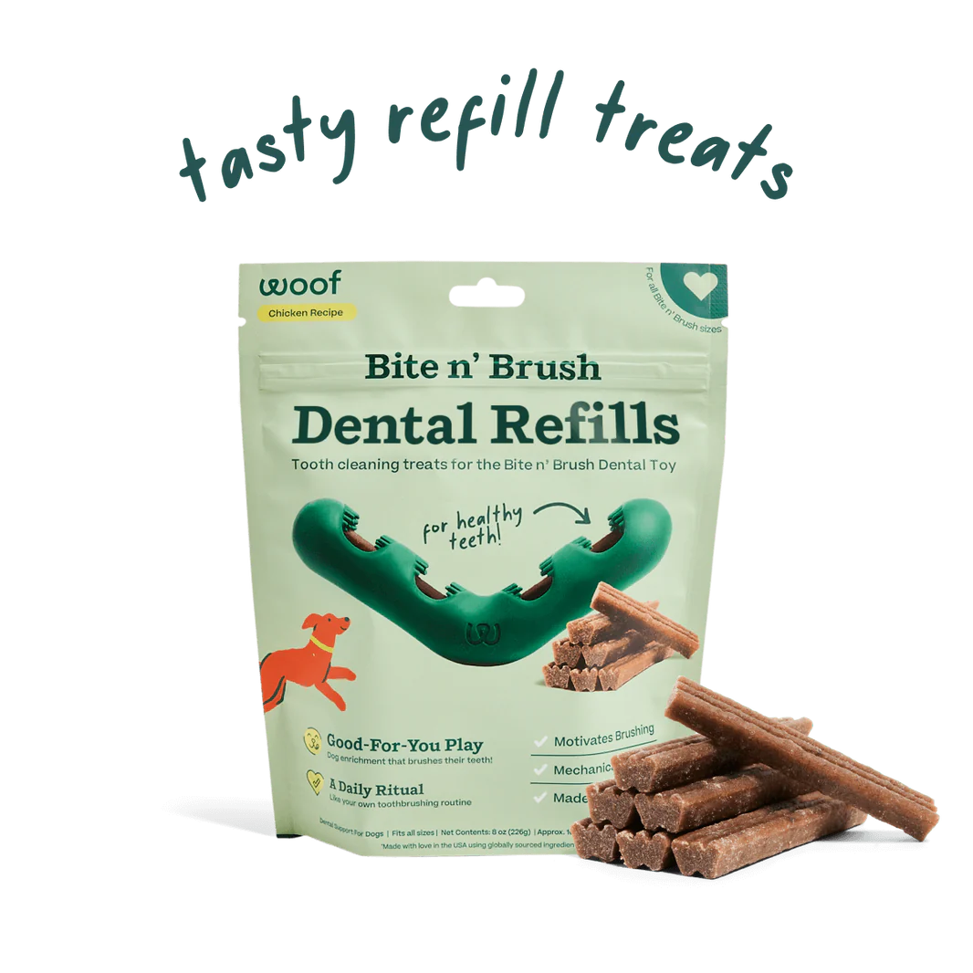 Woof Bite N Brush Dental Refills