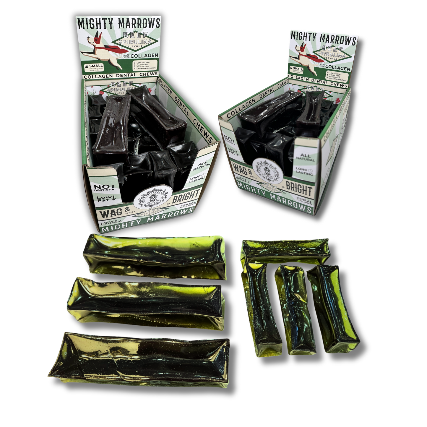 Mighty Marrows - Spirulina Beef