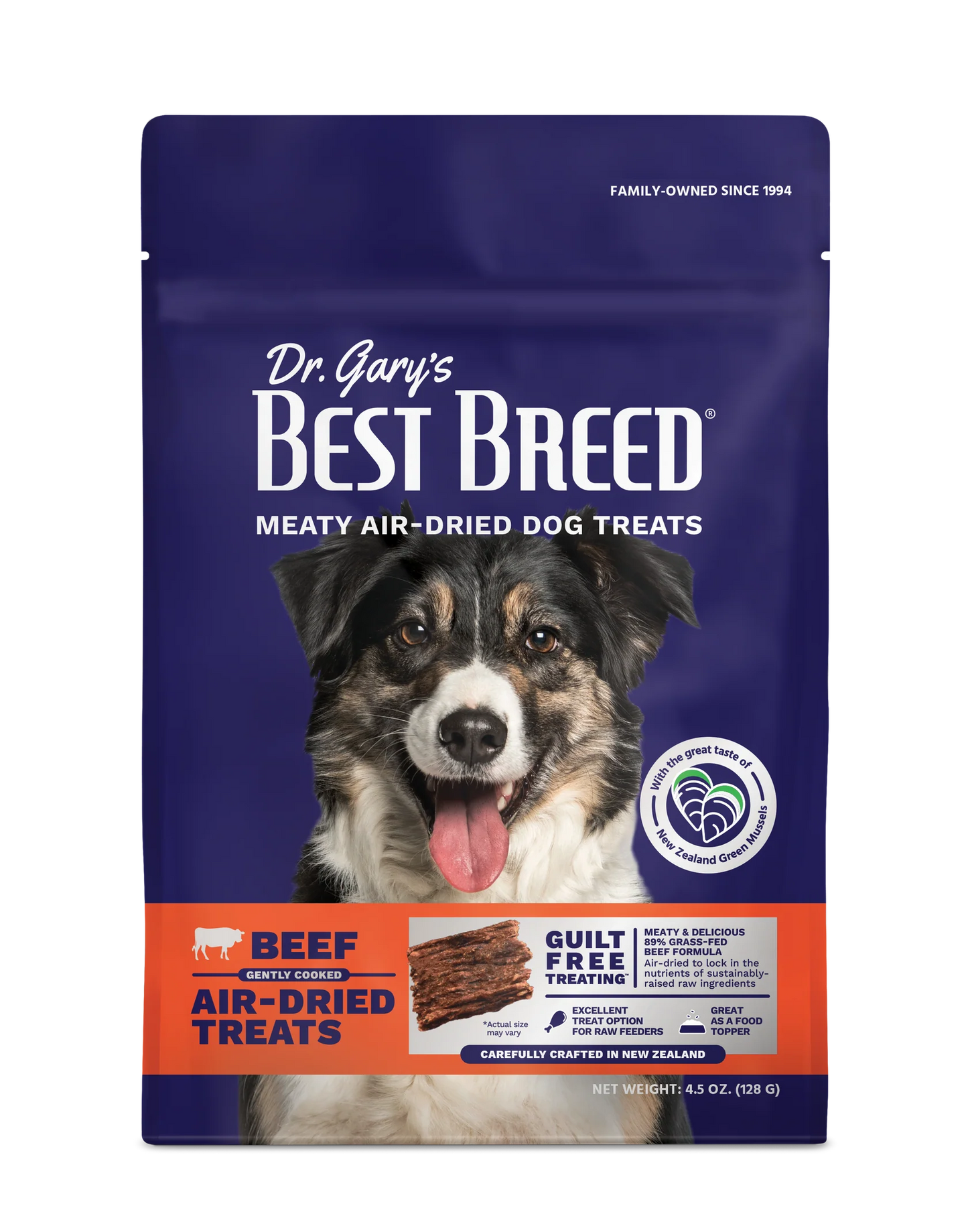 Best Breed Air-dried Beef Treat and Topper