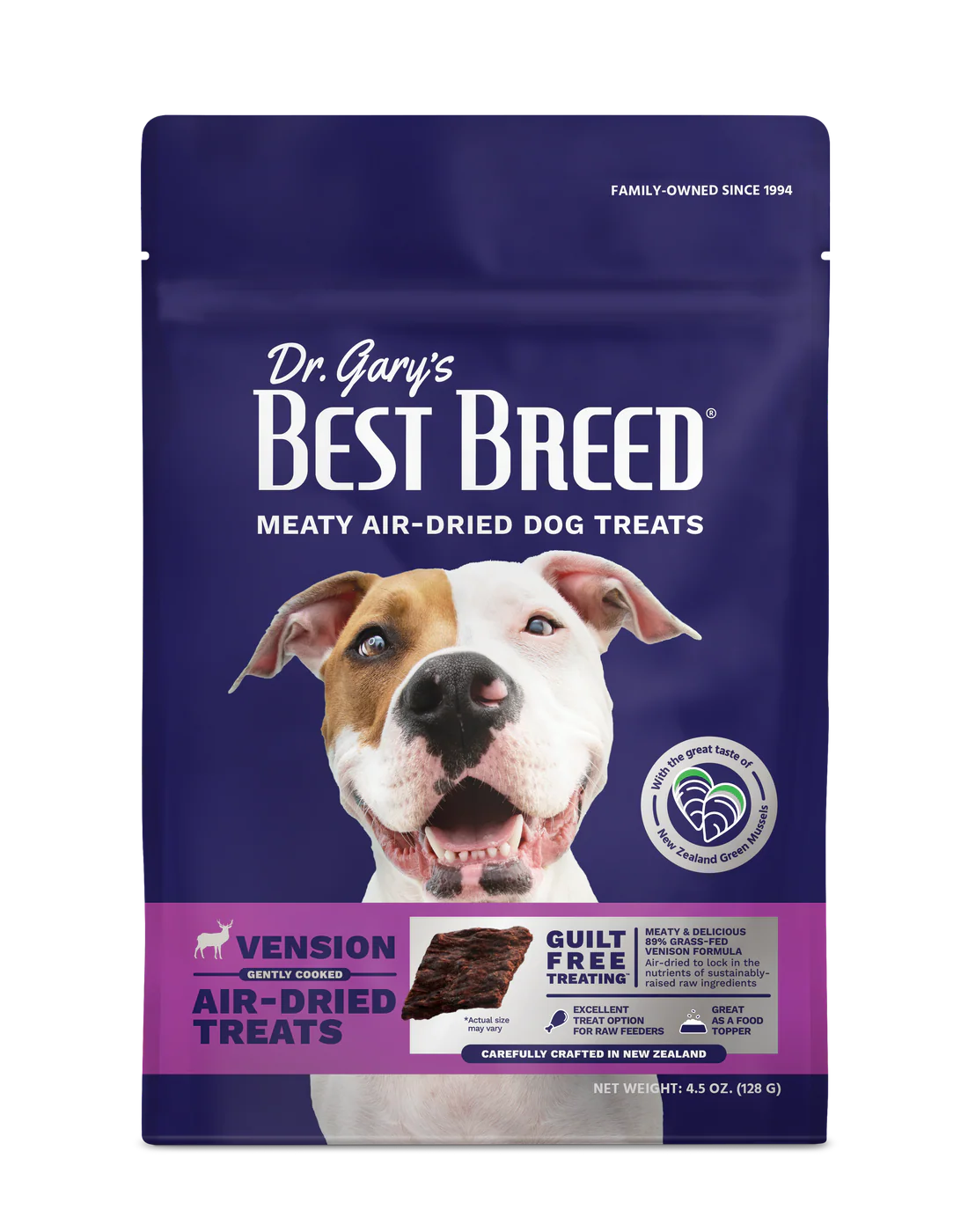 Best Breed Air-dried Venison Treat and Topper