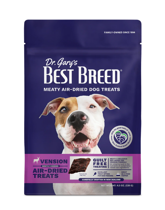 Best Breed Air-dried Venison Treat and Topper