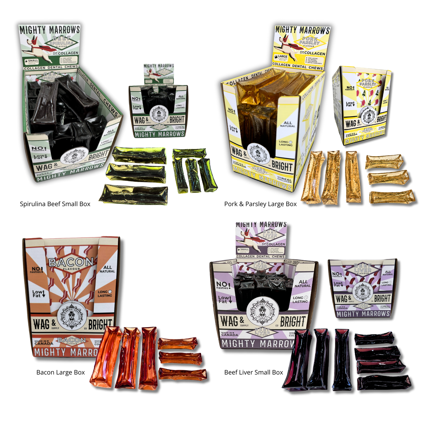 Mighty Marrows - Spirulina Beef