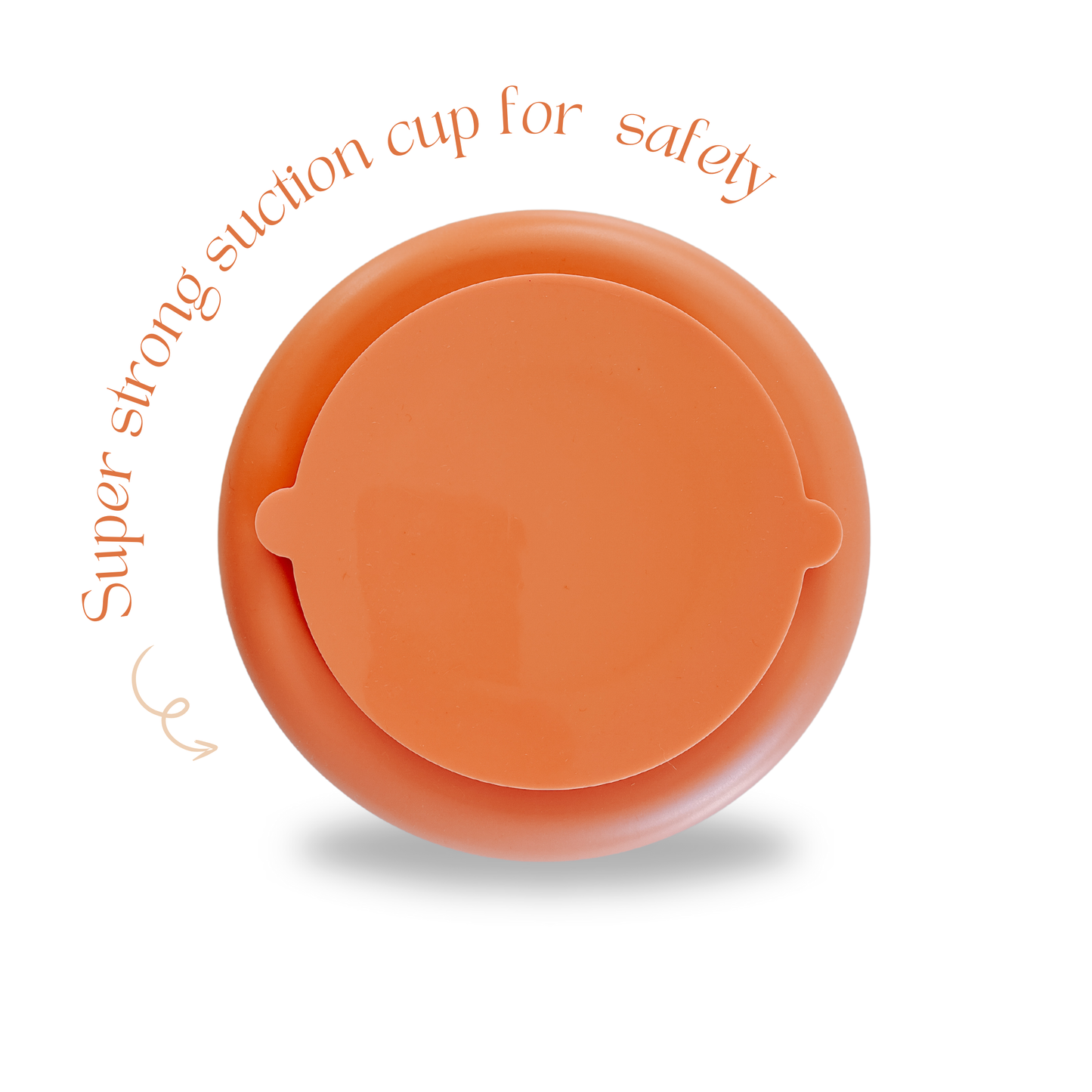 Cactus Silicone Slow Feeder Bowl - Tangerine