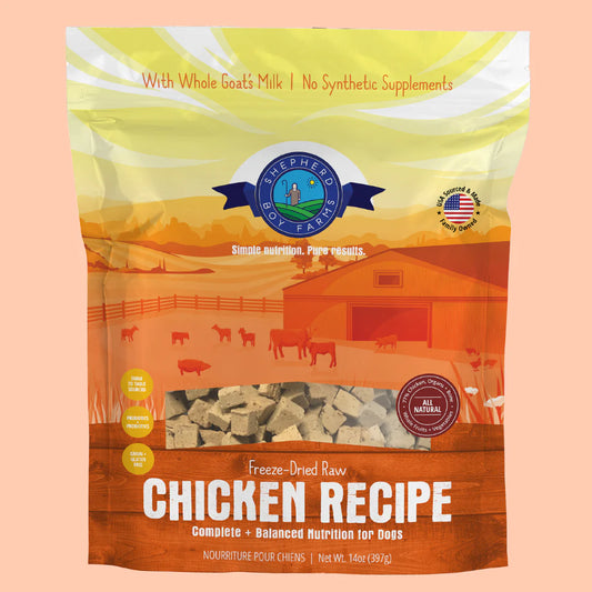 Shepherd Boy Farms Freeze-Dried Dog Food