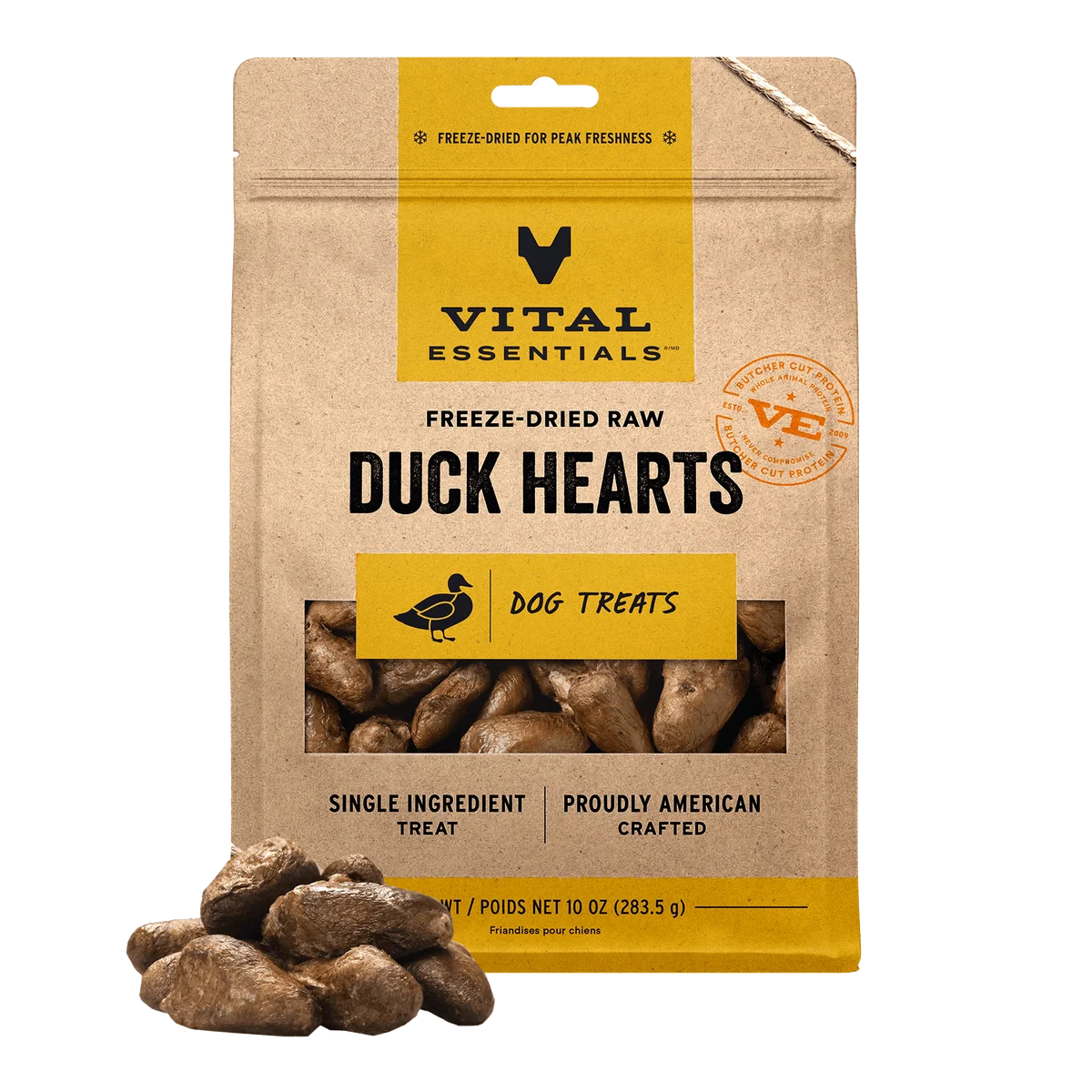 Vital Essentials Duck Hearts