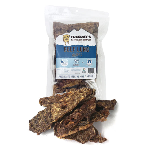 Beef Lung Wafers - 4 oz
