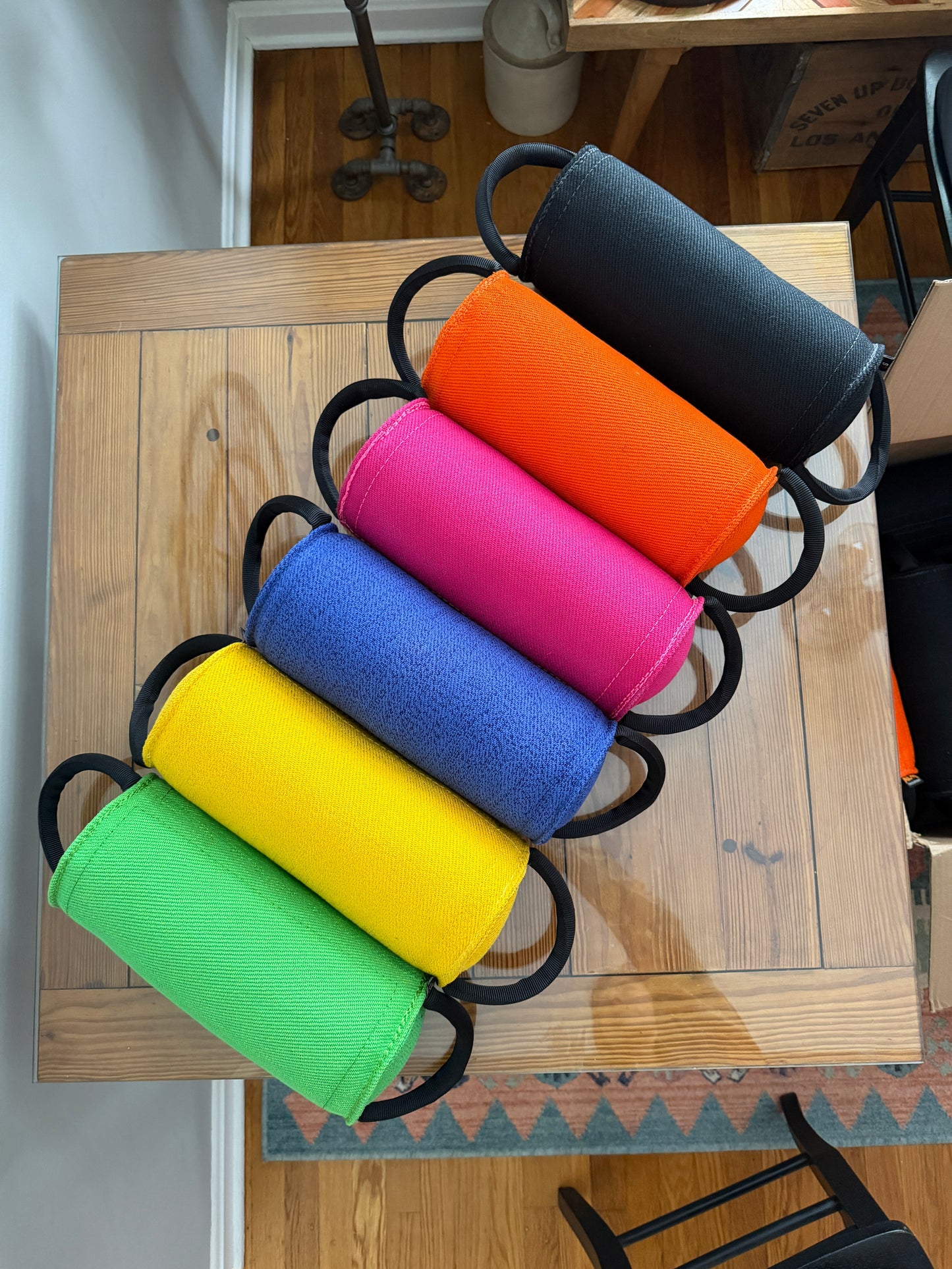 Round Bite Pillow with 2 Handles