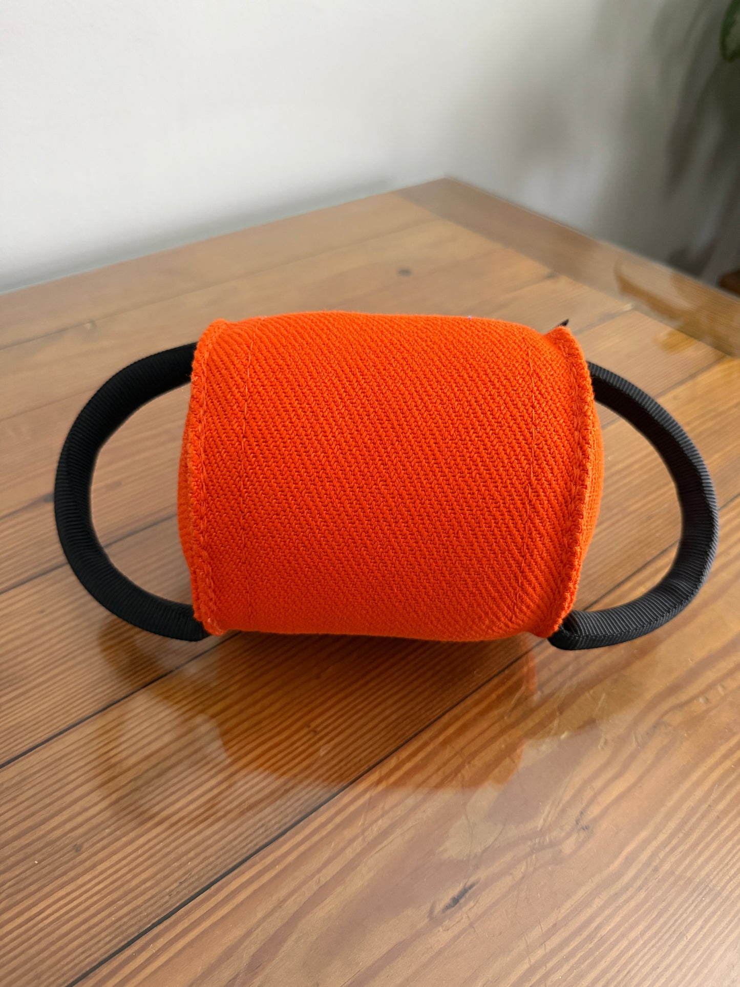 Mini Round Bite Pillow with Handles