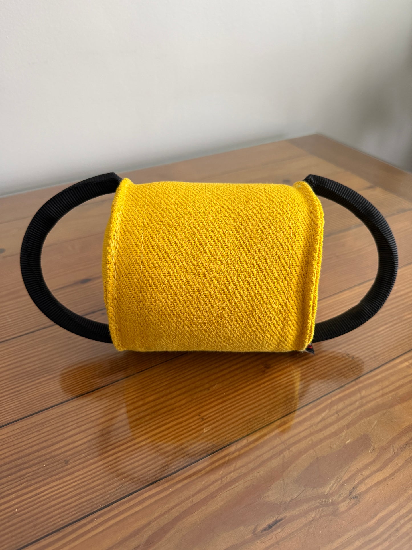Mini Round Bite Pillow with Handles