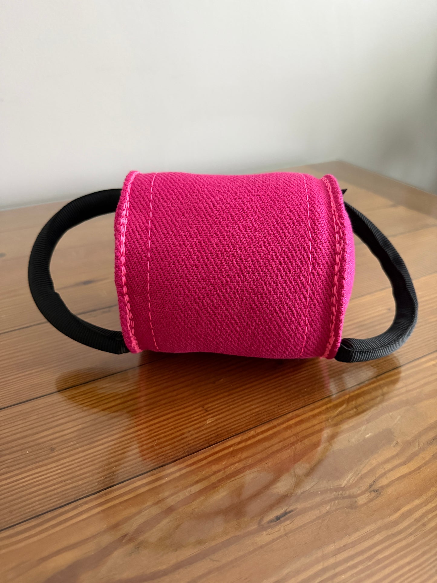 Mini Round Bite Pillow with Handles