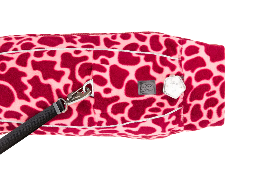 Climate Changer Fleece Jacket - Berry Lava🍓🌋