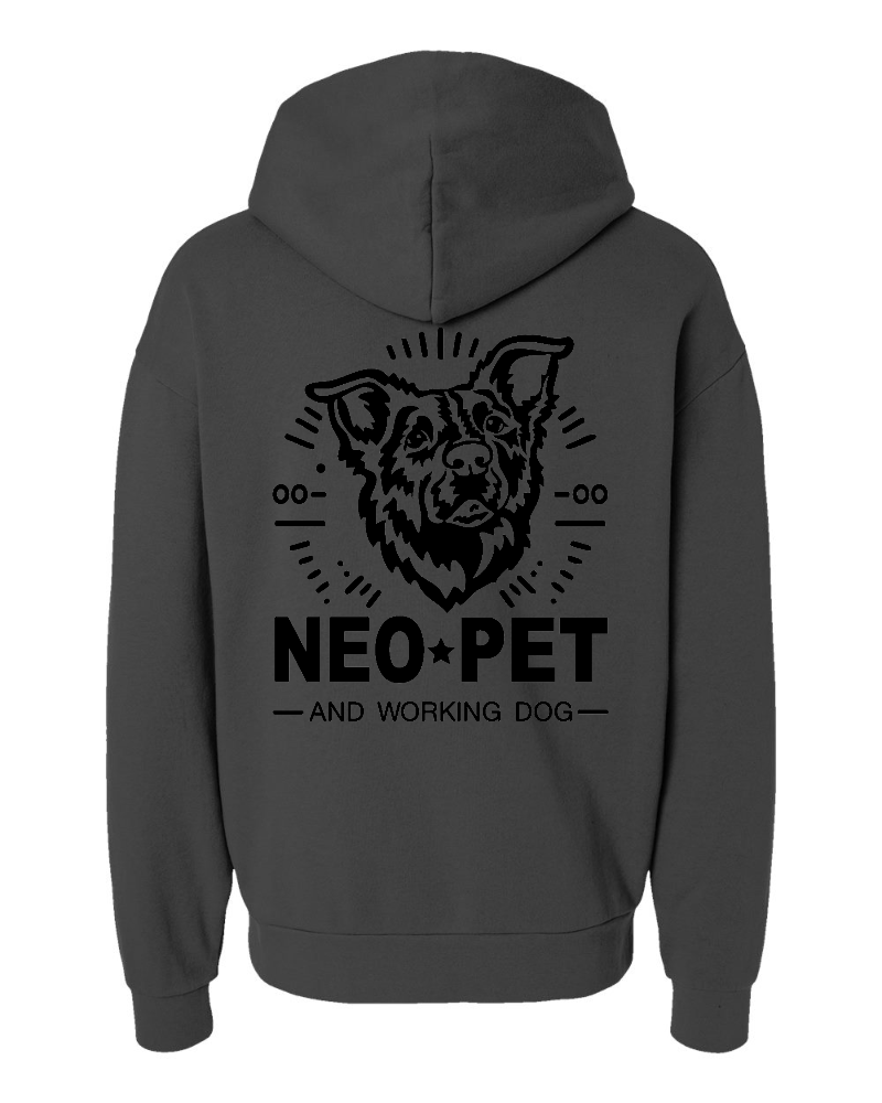NEO Pet Hoodie - Gunmetal collection