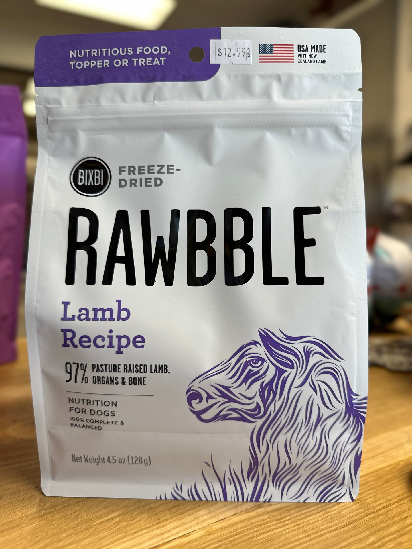 Bixbi Rawbble Freeze-Dried 4.5oz