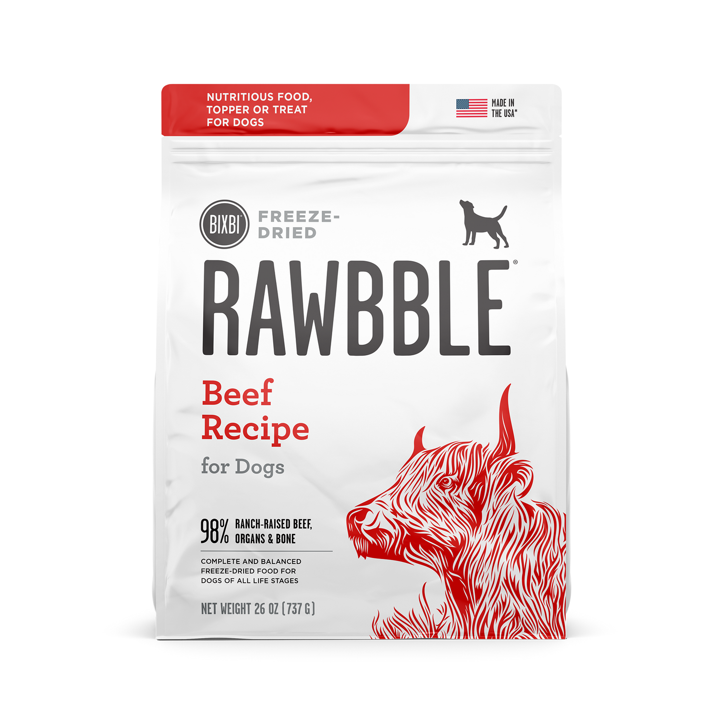 Bixbi Rawbble Freeze-Dried — Beef