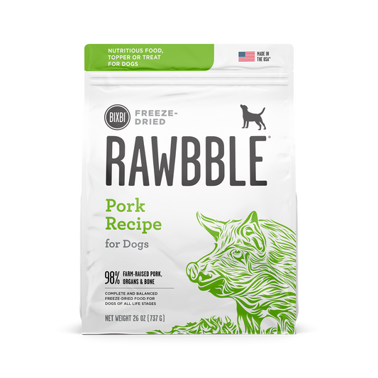 Bixbi Rawbble Freeze-Dried — Pork