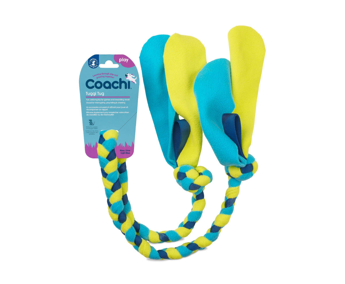 Coachi Tuggi Tug Navy, Lime & Light Blue