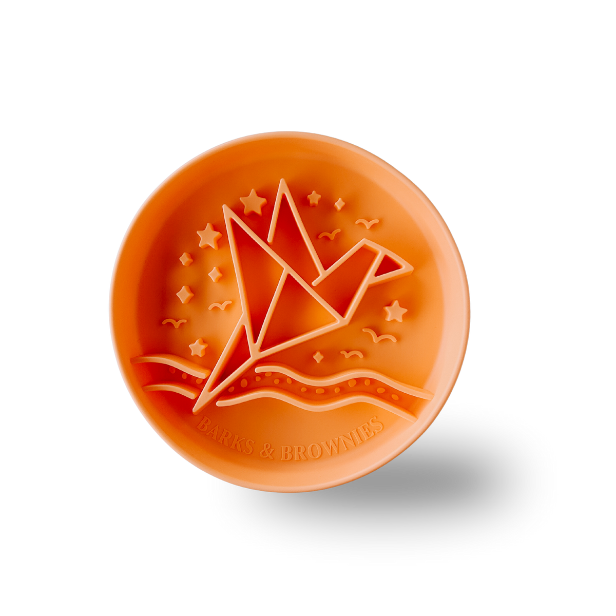 Signature Origami Slow Feeder Orange