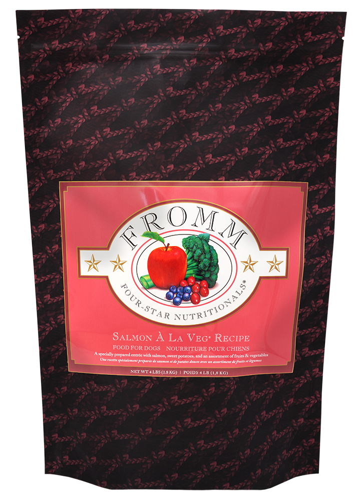 Fromm Four-Star Dry Dog Food - Salmon A La Veg 26lb