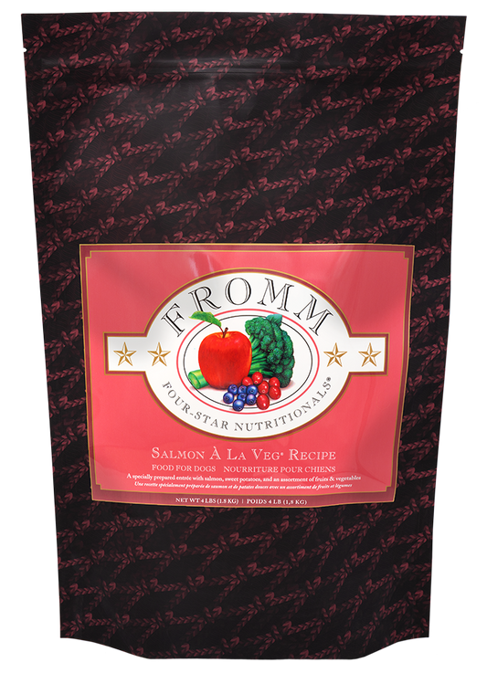 Fromm Four-Star Dry Dog Food - Salmon A La Veg 26lb