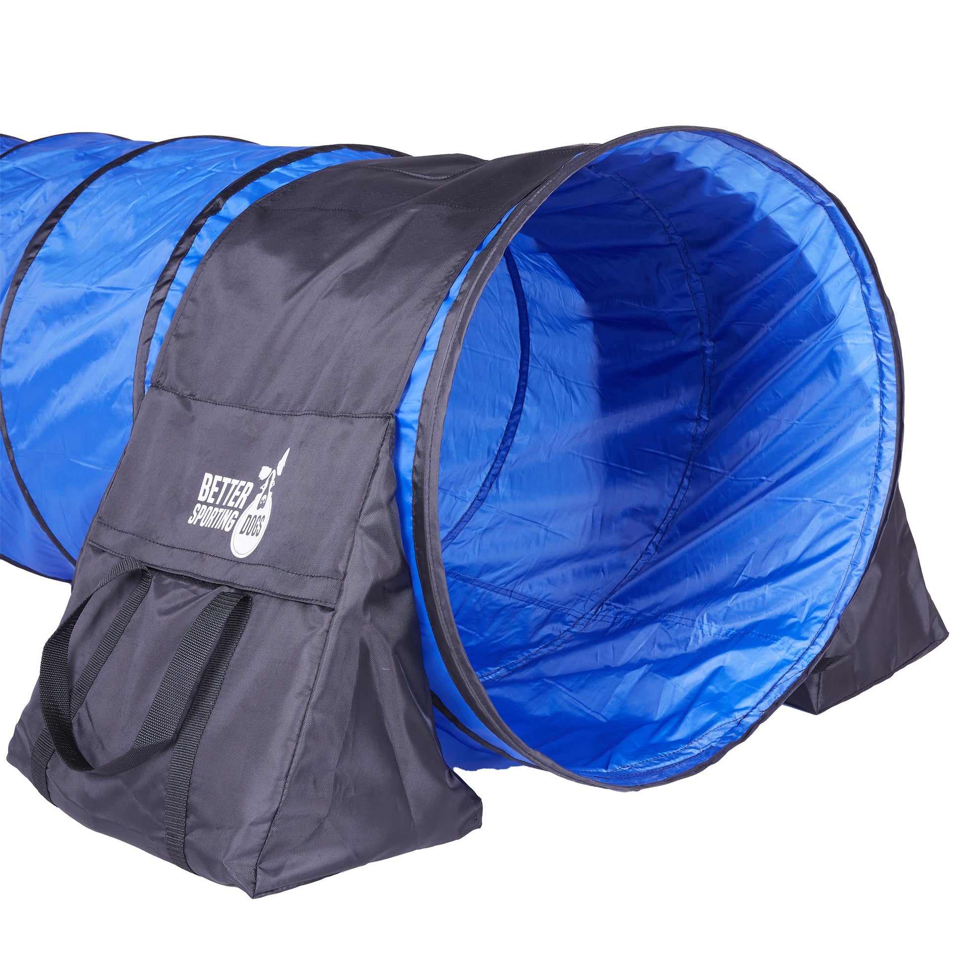 Agility tunnel with jump