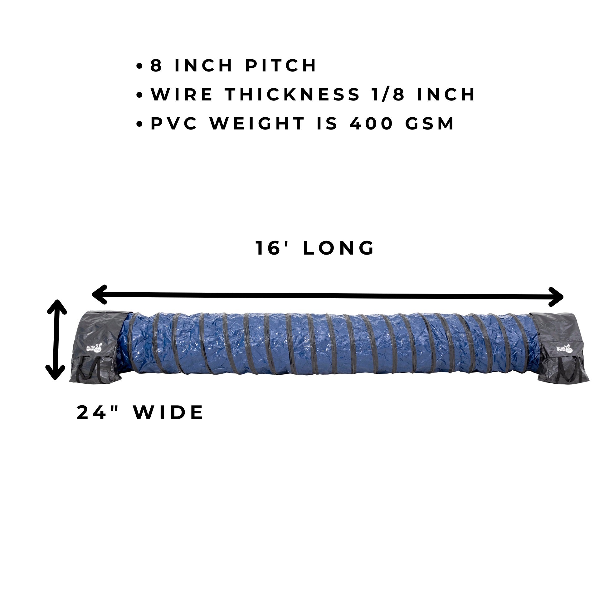 PVC tunnel specifications