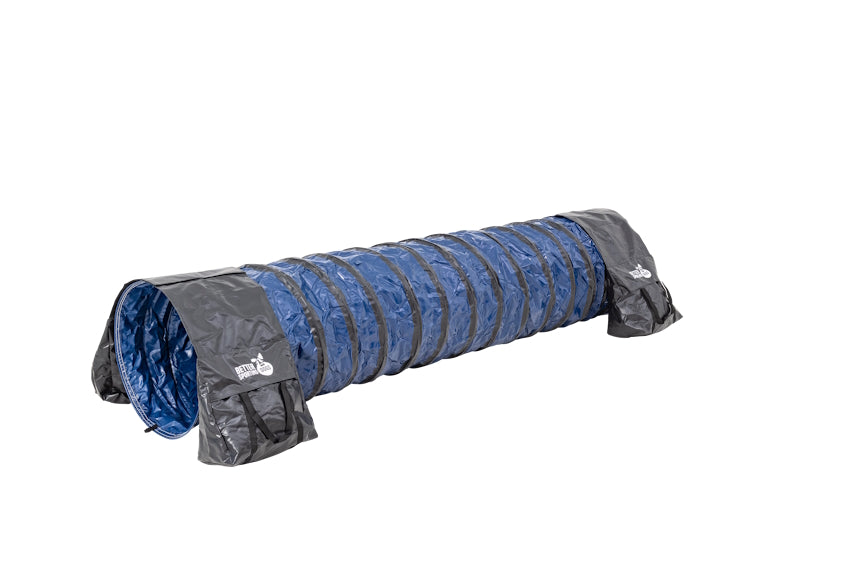 PVC tunnel angled setup