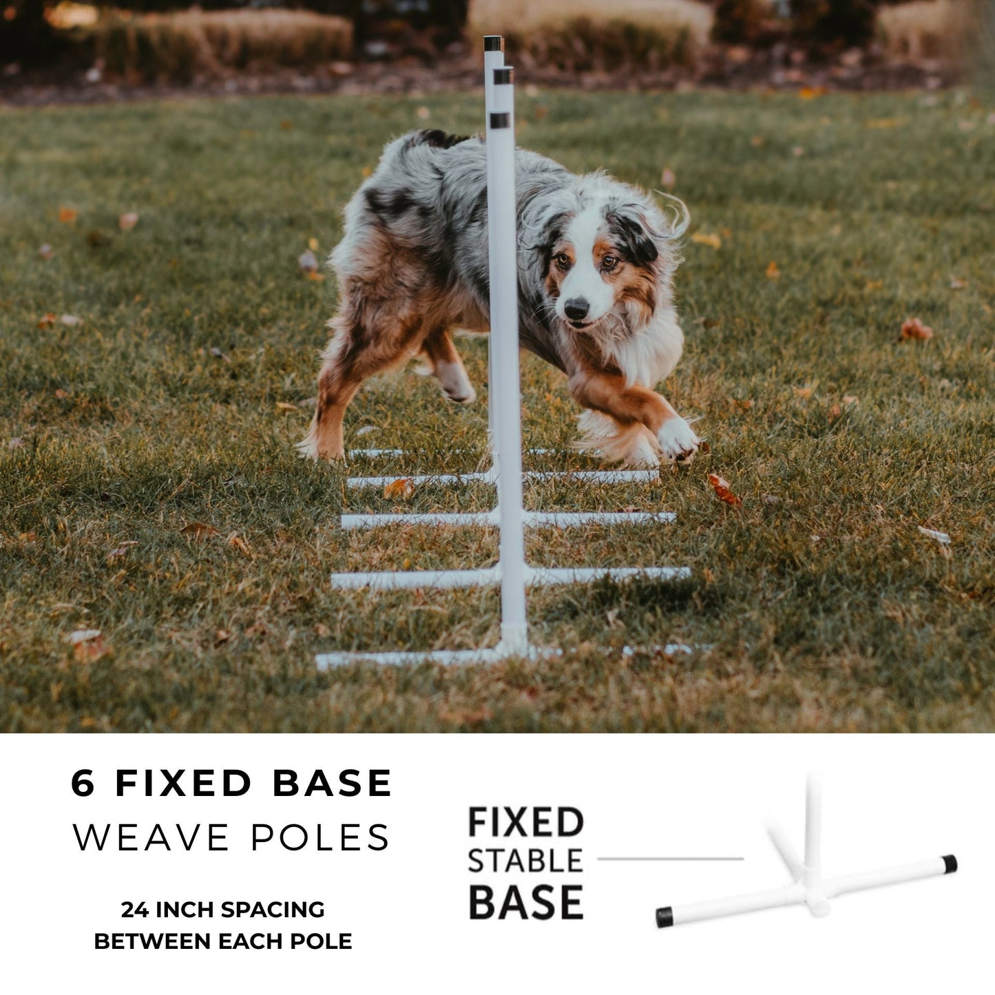 Weave pole specifications